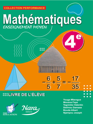 cover image of Collection Performance Enseignement Moyen 4E Livre De L'Élève